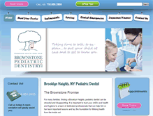 Tablet Screenshot of brownstonedental.com